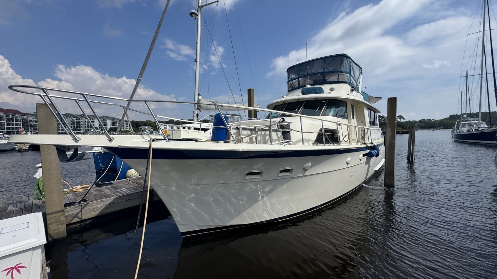 1985 Hatteras 53 Extended Deckhouse - Photo 89