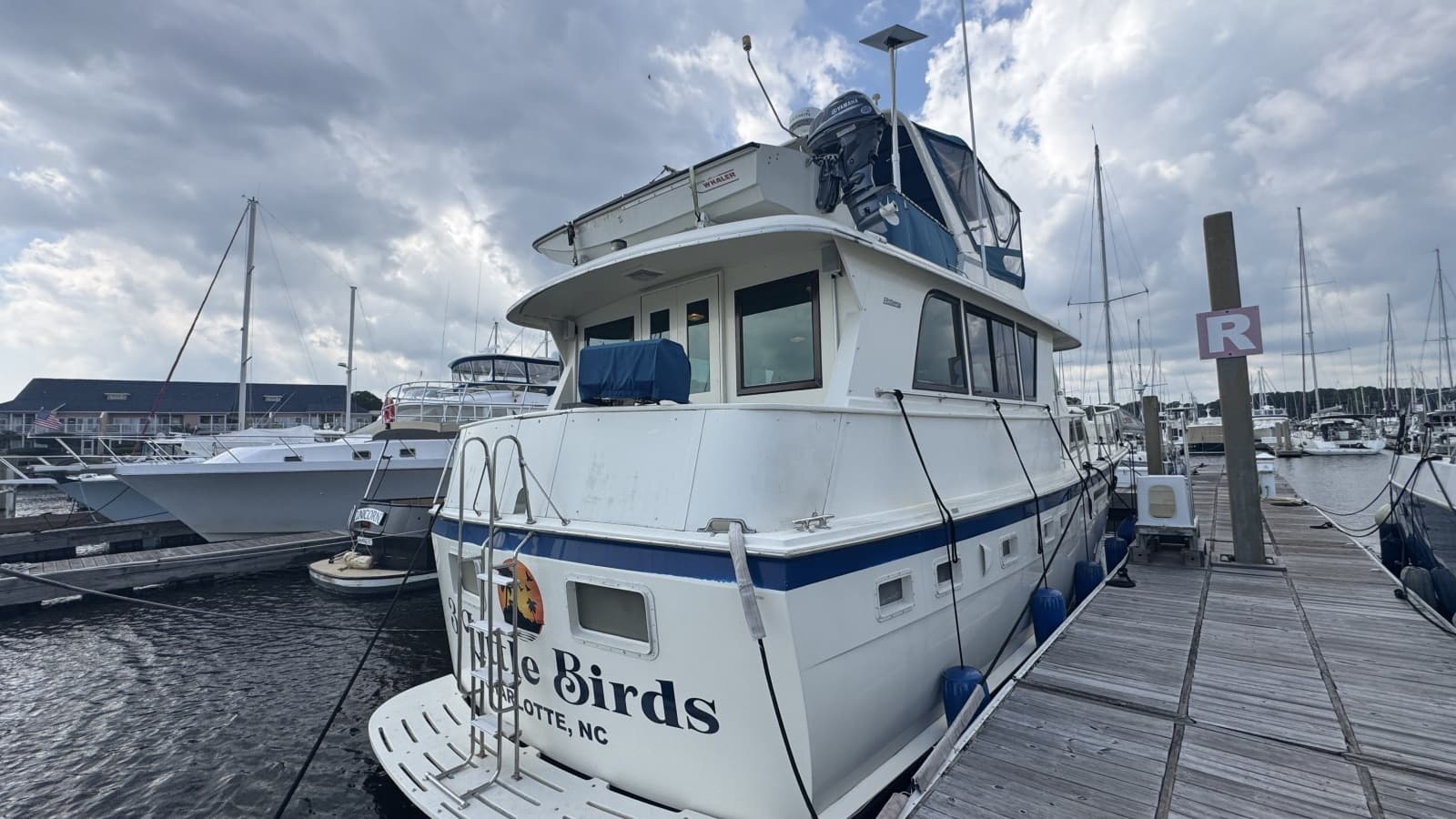 1985 Hatteras 53 Extended Deckhouse - Photo 5