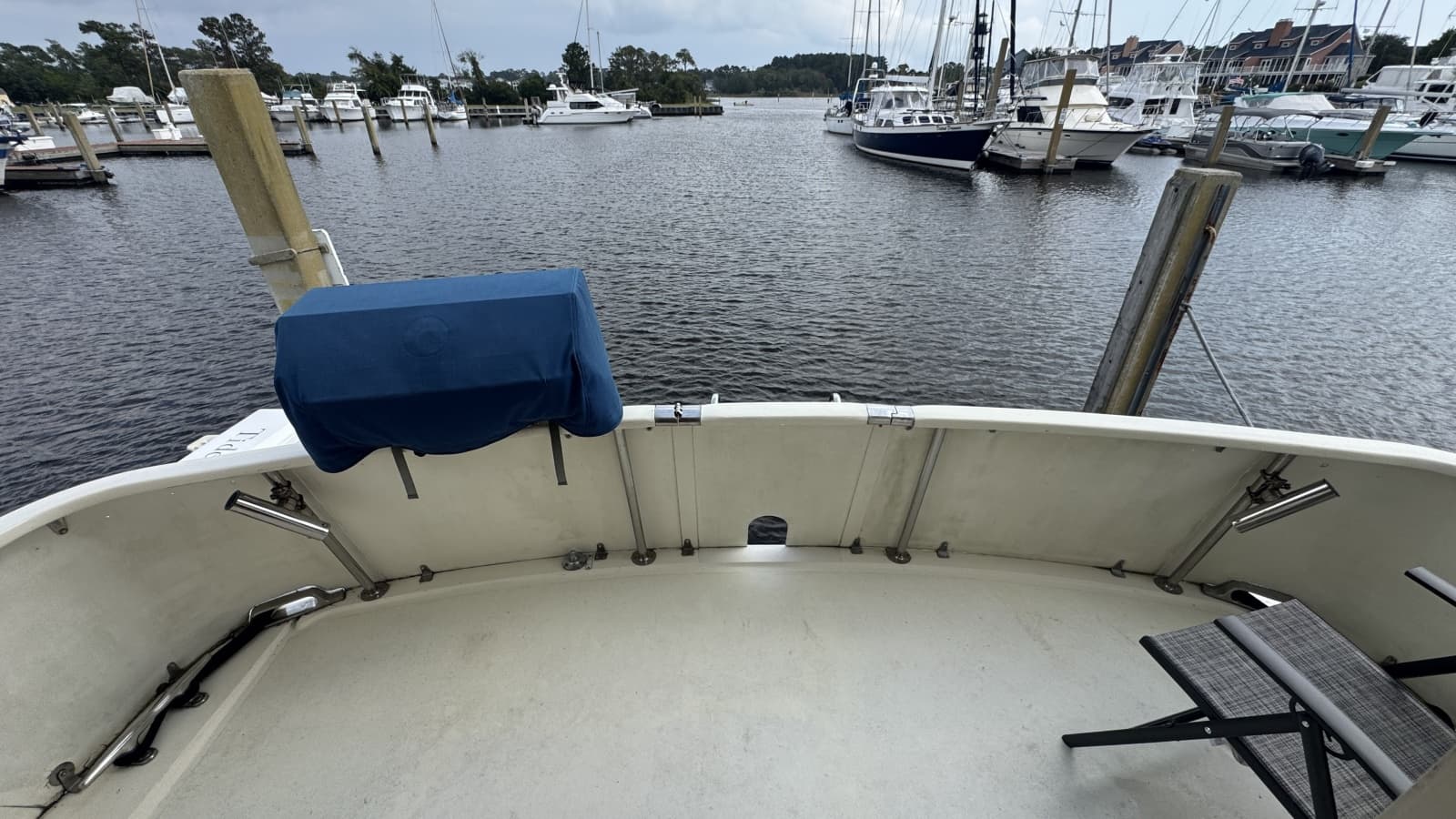 1985 Hatteras 53 Extended Deckhouse - Photo 7