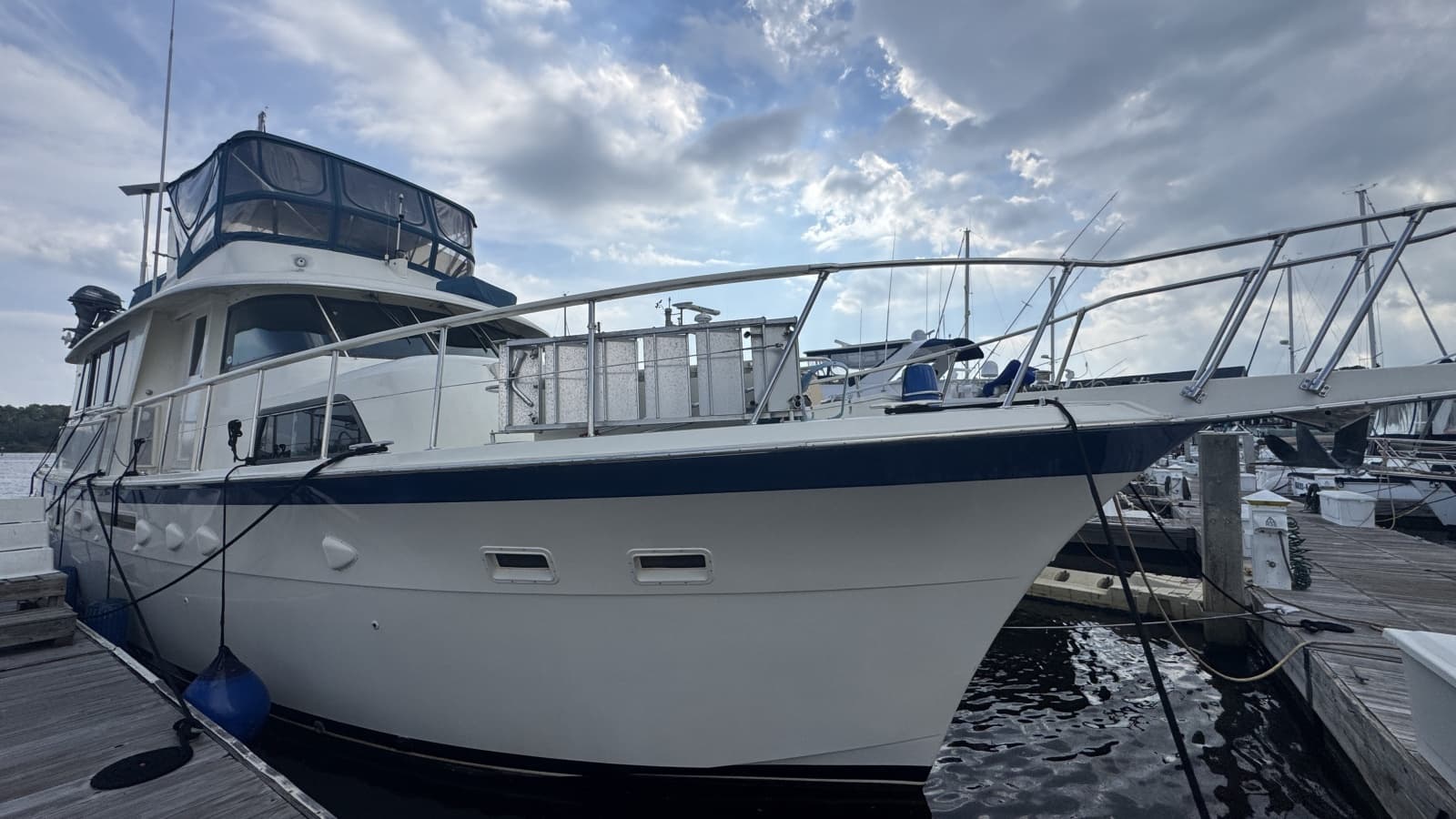 1985 Hatteras 53 Extended Deckhouse - Photo 4