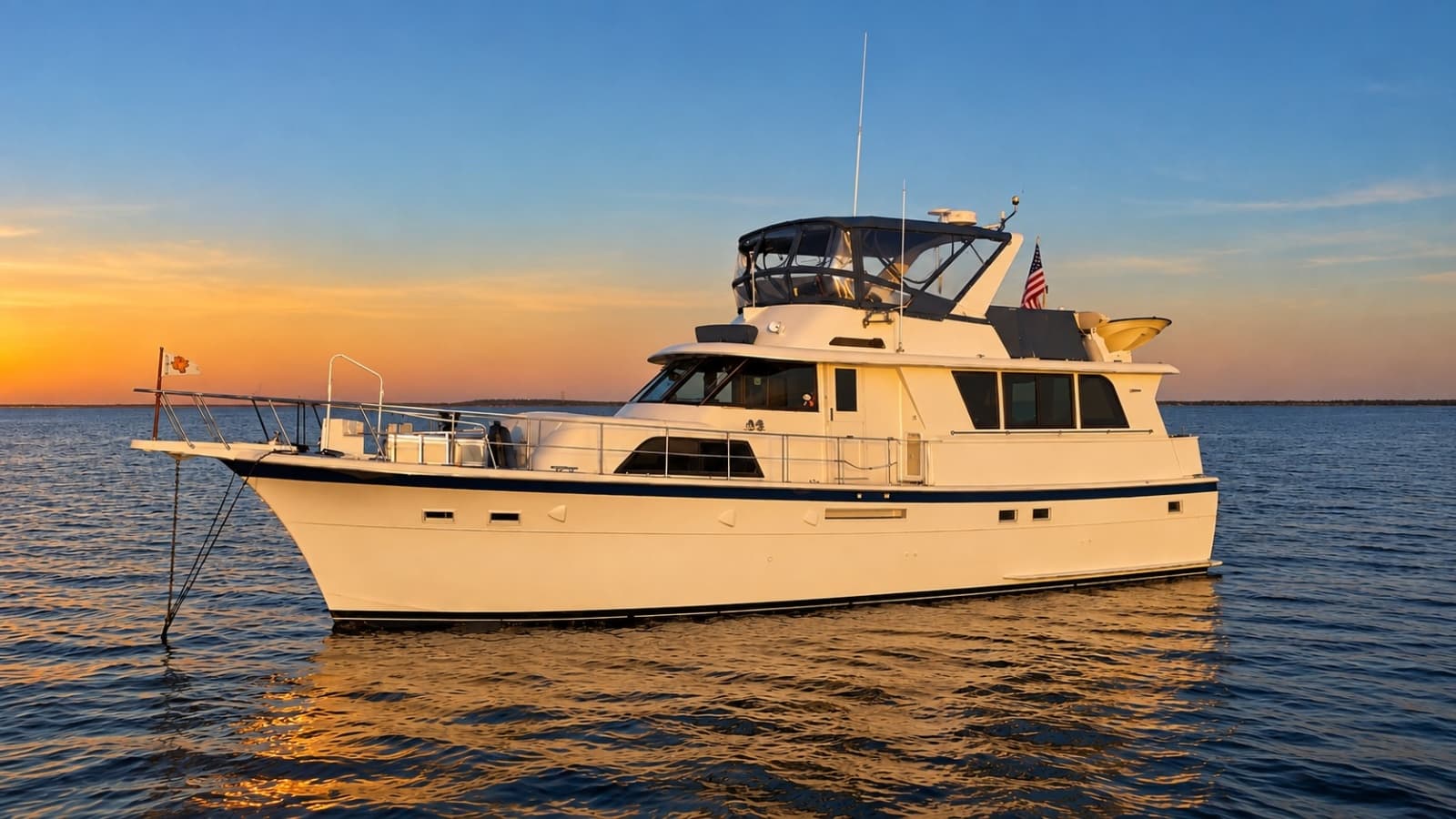 1985 Hatteras 53 Extended Deckhouse - Photo 1