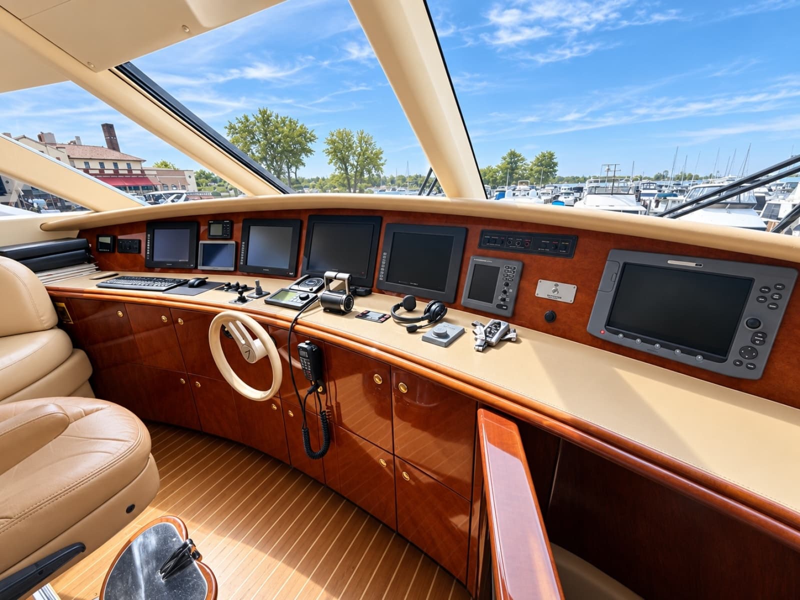 2002 Lazzara Yachts 80 Skylounge - Photo 47