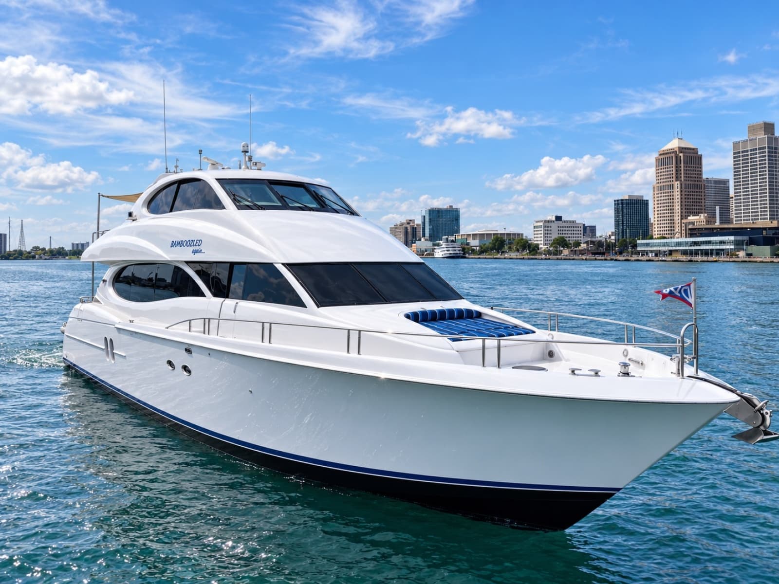 2002 Lazzara Yachts 80 Skylounge - Photo 4