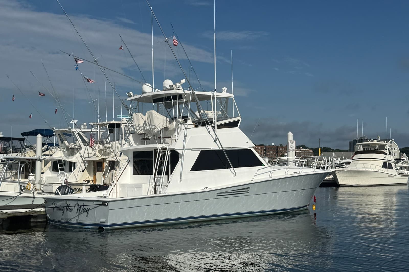 1989 Viking 48 Convertible - Photo 1