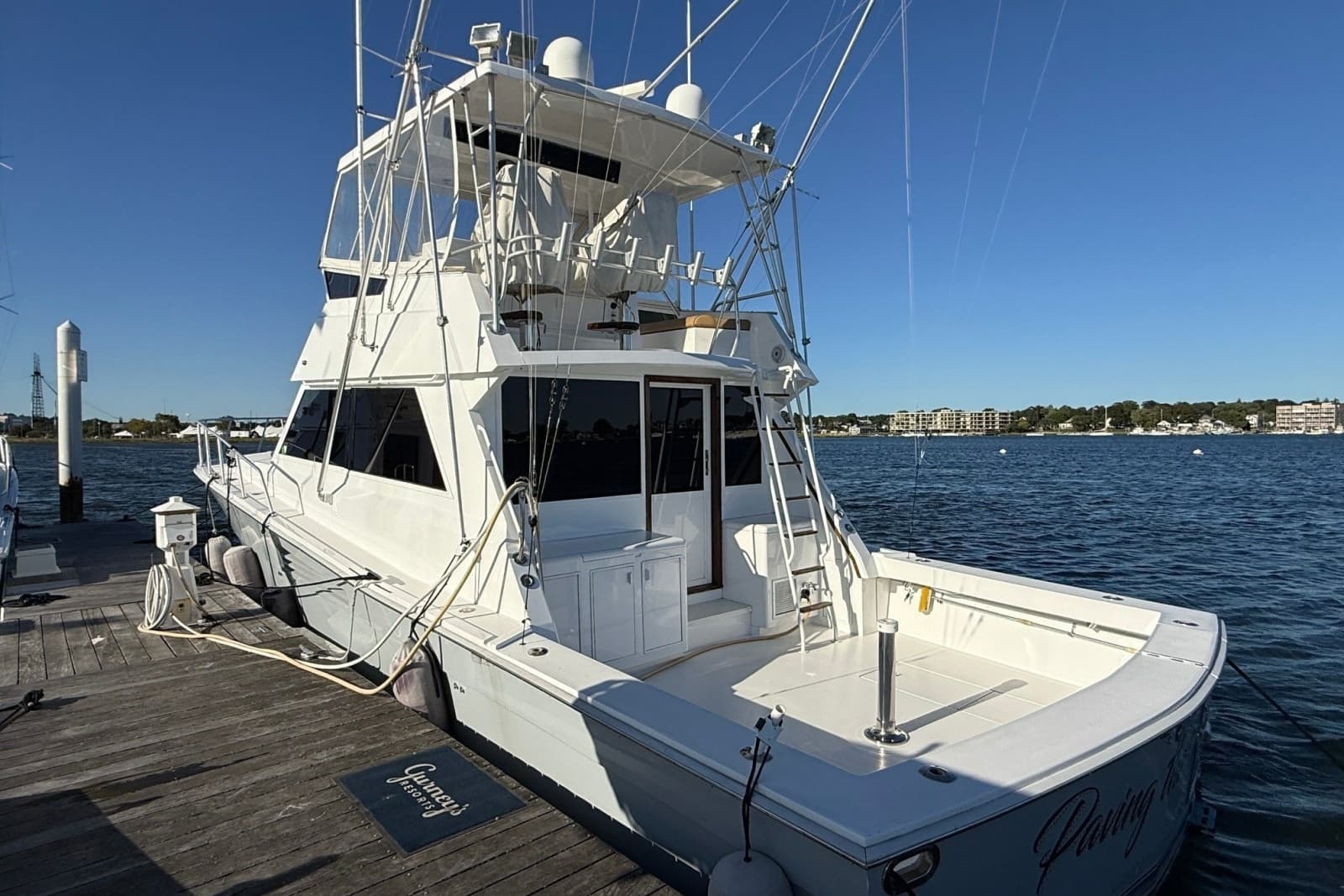 1989 Viking 48 Convertible - Photo 4