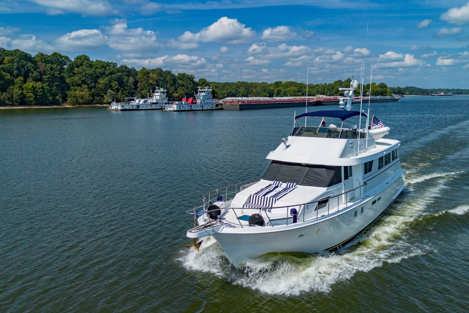 1988 Hatteras 70 Cockpit Motor Yacht - Photo 5