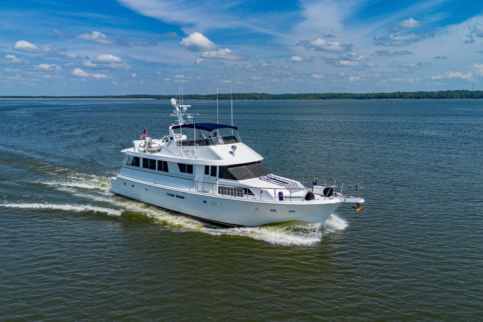 1988 Hatteras 70 Cockpit Motor Yacht - Photo 2