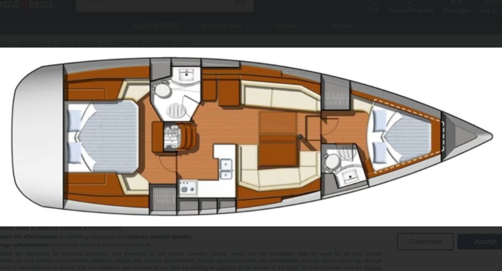 2006 Jeanneau 42DS - Photo 21