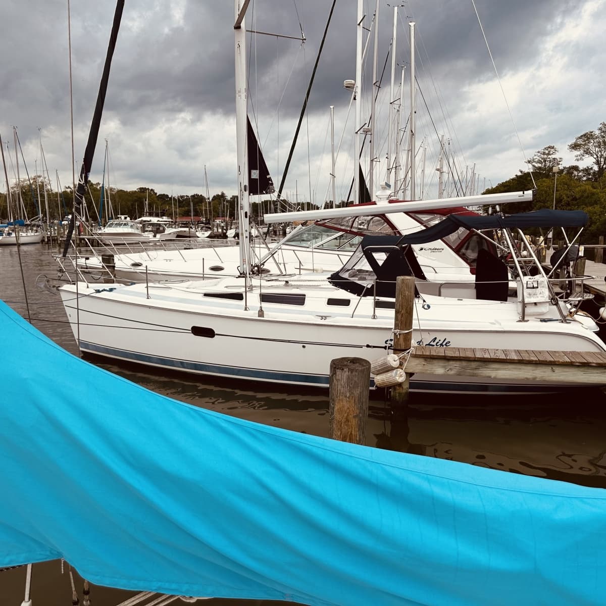 2002 Hunter 356 - Photo 38