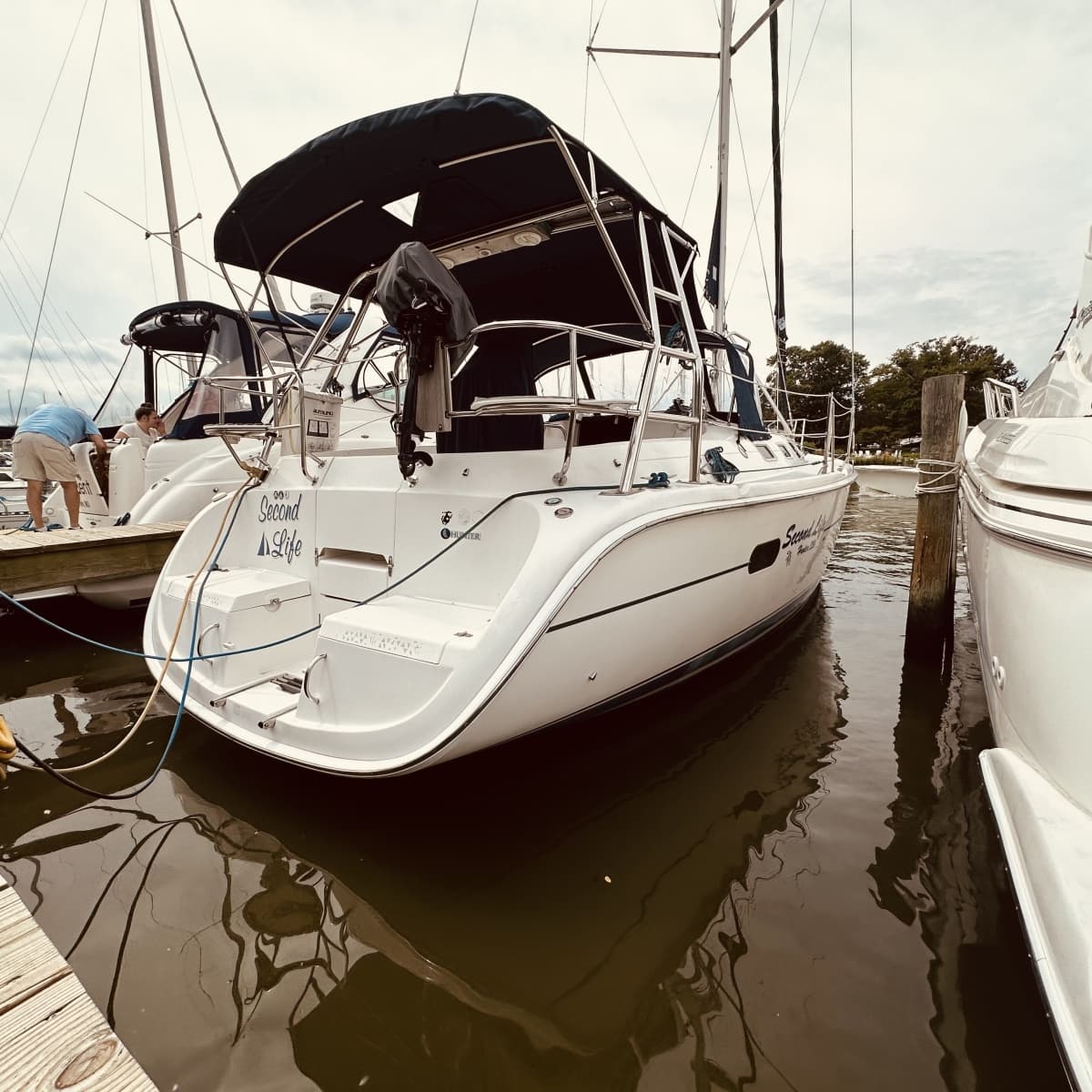 2002 Hunter 356 - Photo 2