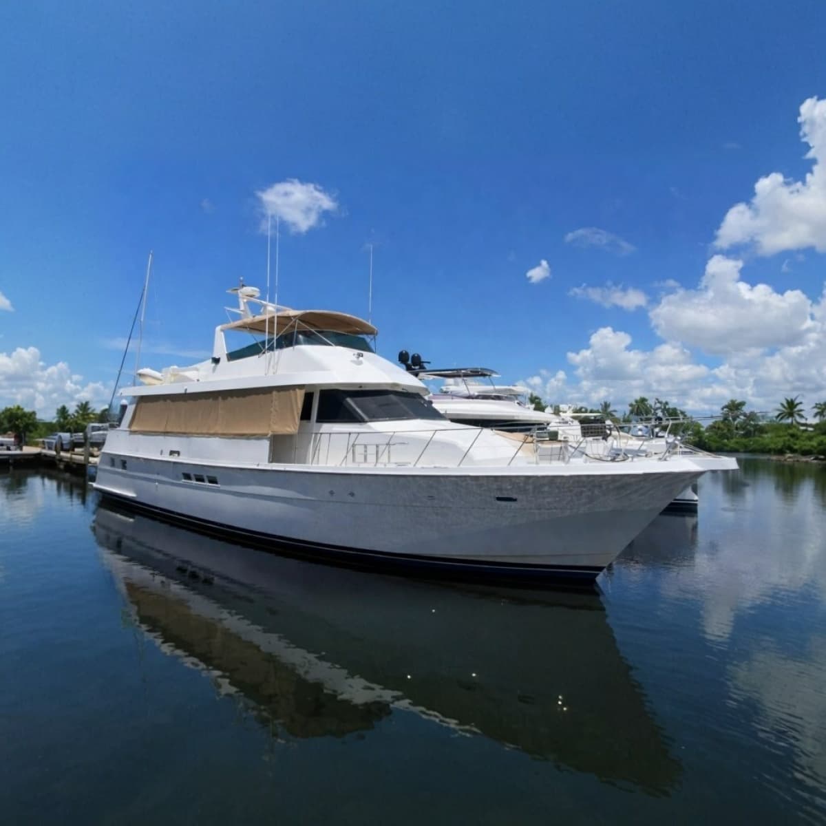 1991 Hatteras 70 Cockpit Motor Yacht - Photo 1
