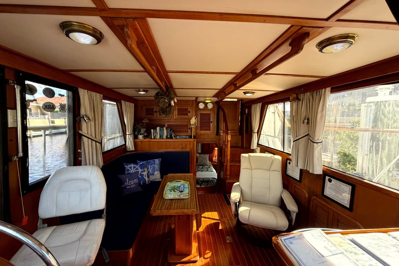 1998 Heritage East 36 Sundeck Trawler - Photo 62