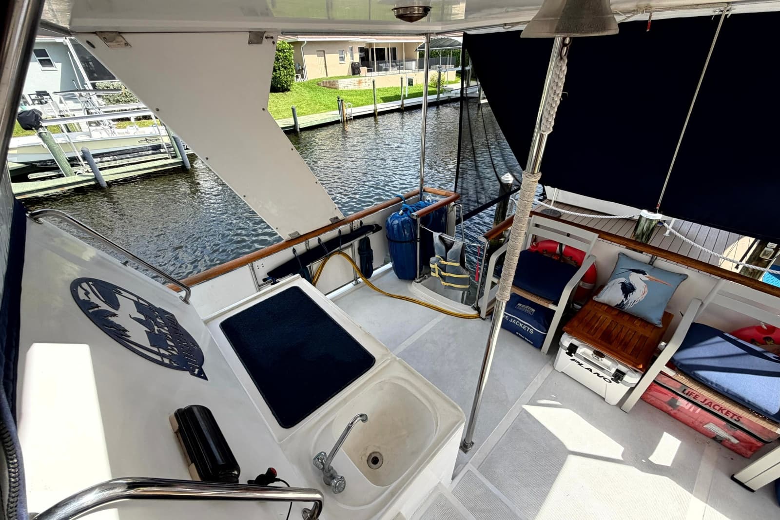 1998 Heritage East 36 Sundeck Trawler - Photo 26