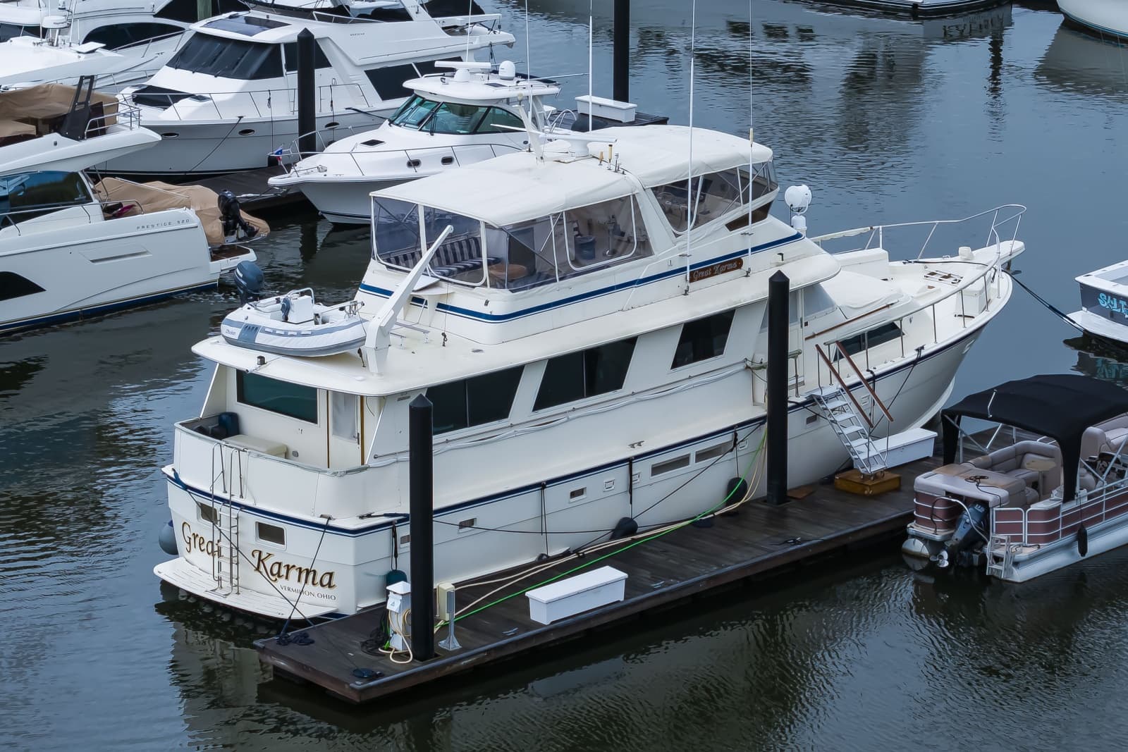 1987 Hatteras 63 Motor Yacht - Photo 109
