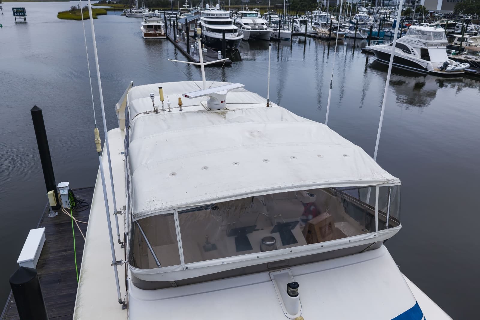 1987 Hatteras 63 Motor Yacht - Photo 107