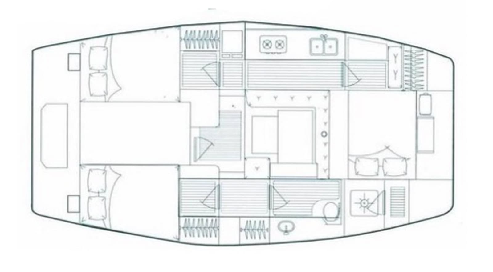 1998 Endeavour Catamaran 36 - Photo 48