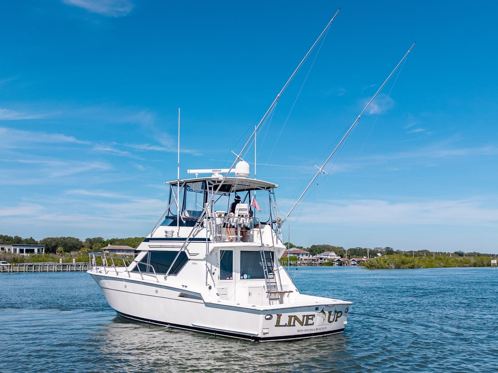 1995 Hatteras 43 Convertible - Photo 9