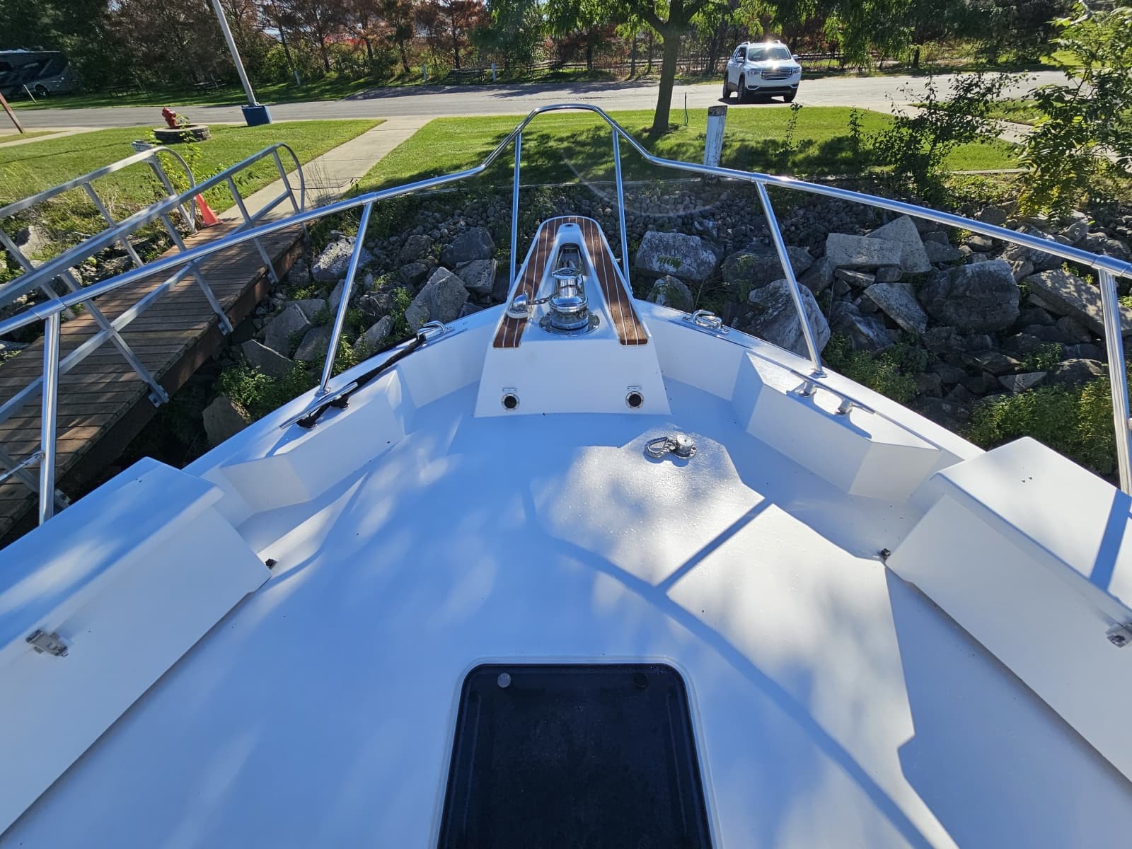 1991 Hatteras 70 Cockpit Motor Yacht - Photo 12