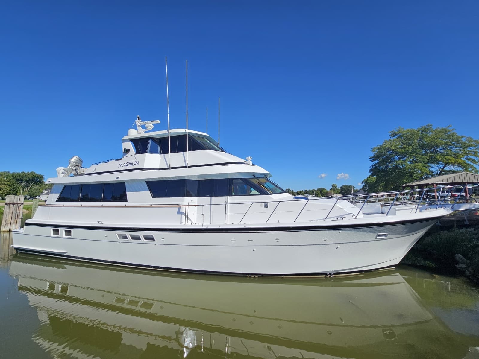 1991 Hatteras 70 Cockpit Motor Yacht - Photo 1