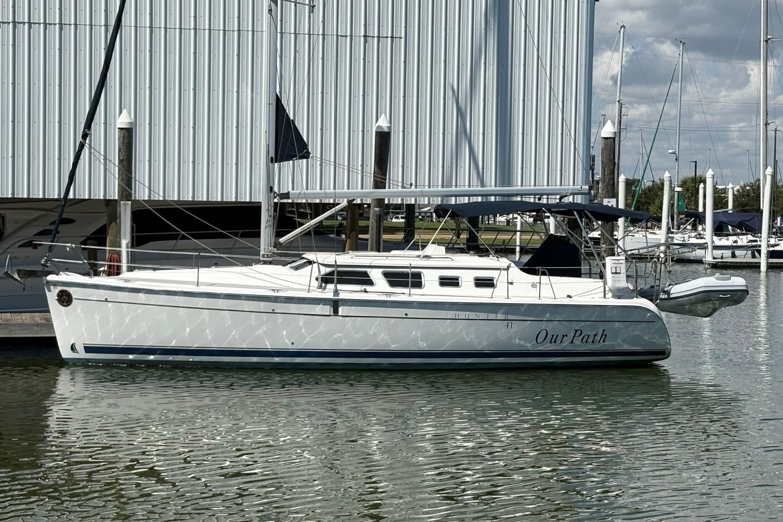 2007 Hunter 41 Deck Salon - Photo 28