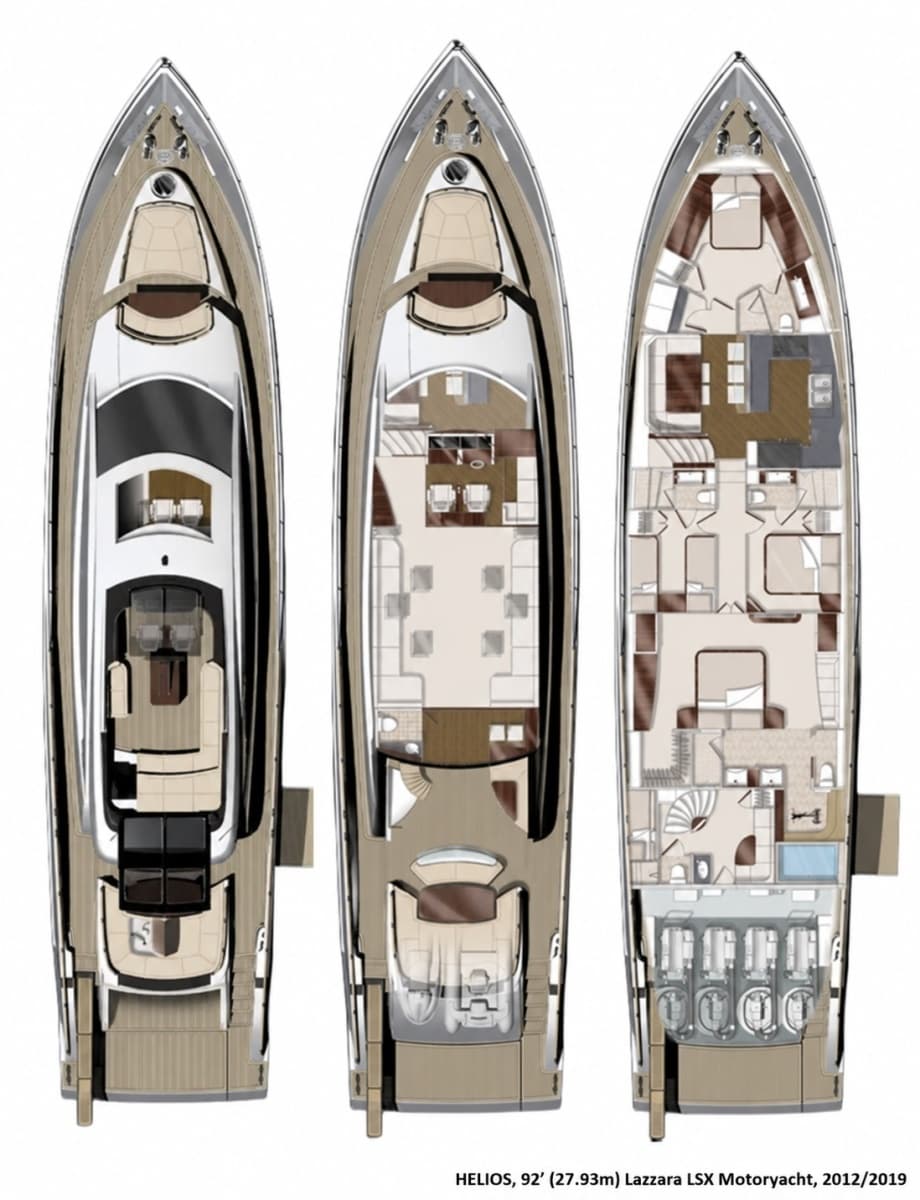 2012 Lazzara Yachts LSX 92 - Photo 22