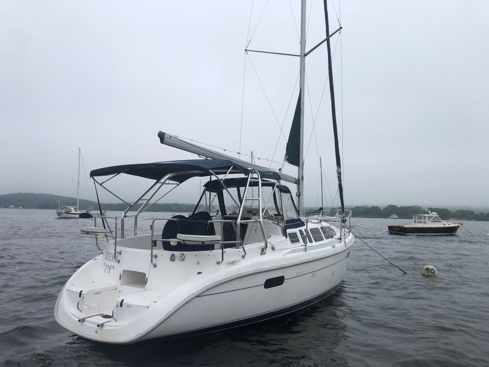 2001 Hunter 340 - Photo 2