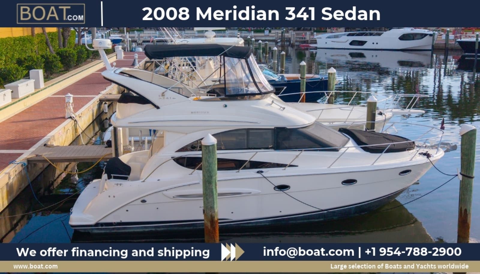 2008 Meridian 341 Sedan - Photo 1