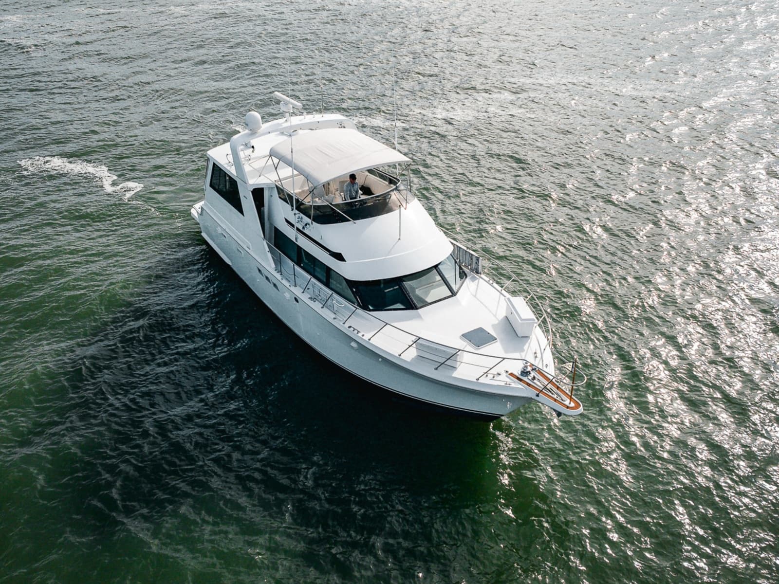 1995 Hatteras 52 Cockpit Motor Yacht - Photo 3