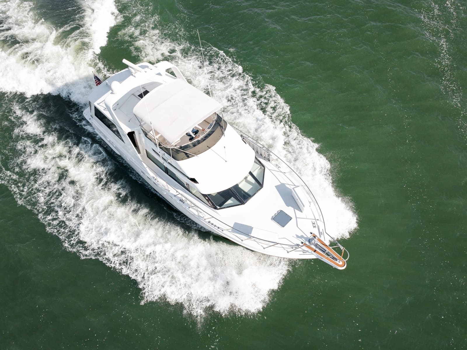 1995 Hatteras 52 Cockpit Motor Yacht - Photo 8