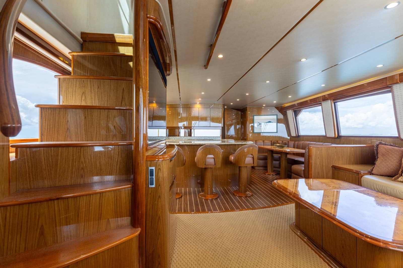 2012 Viking 76 Enclosed Bridge - Photo 53