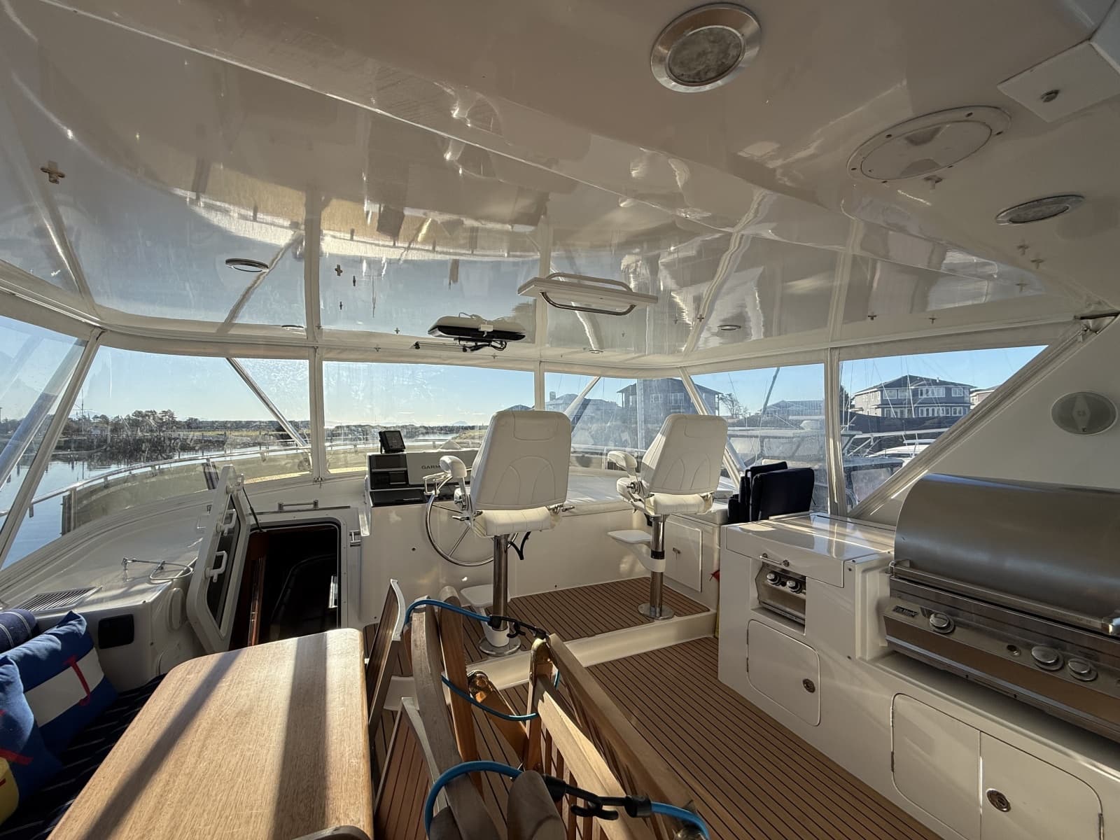 2007 Symbol 59 Convertible Pilothouse MotoryYacht with Portuguese Bridge - Photo 9