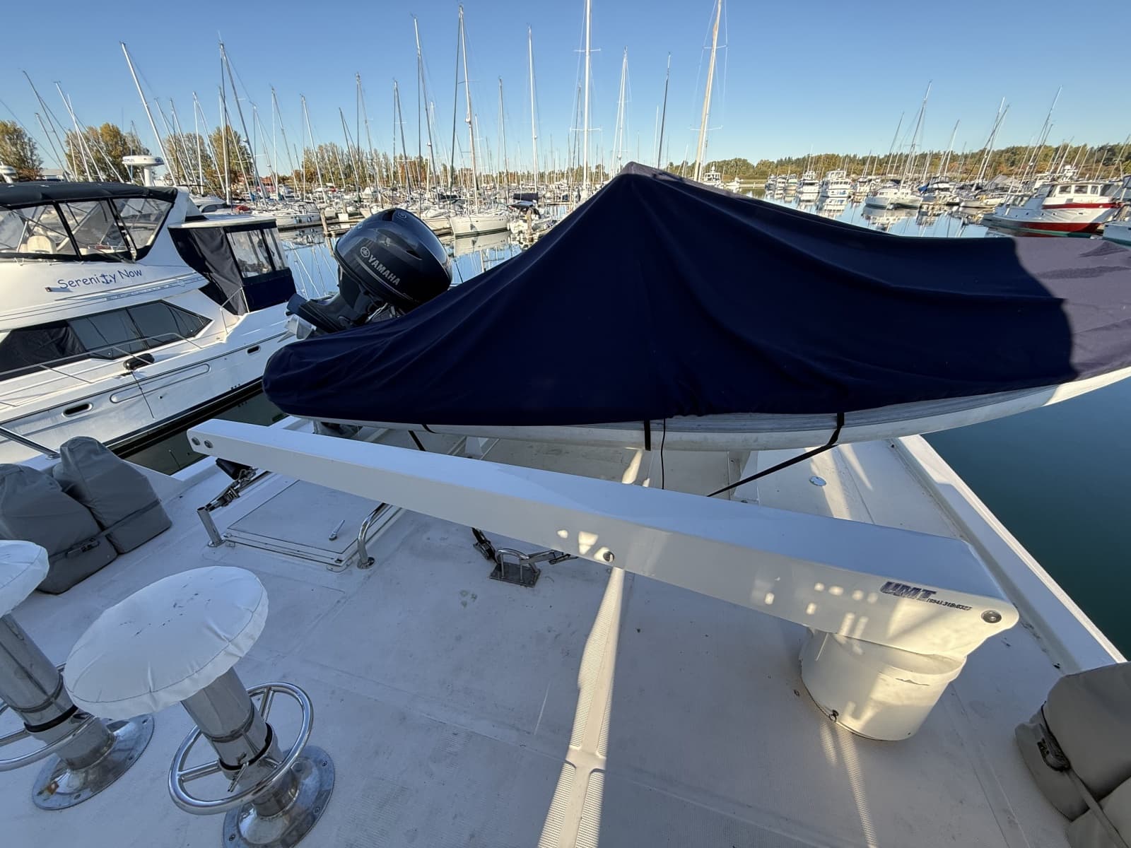 2007 Symbol 59 Convertible Pilothouse MotoryYacht with Portuguese Bridge - Photo 8
