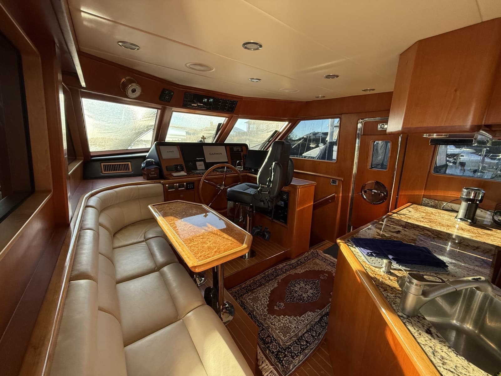 2007 Symbol 59 Convertible Pilothouse MotoryYacht with Portuguese Bridge - Photo 10