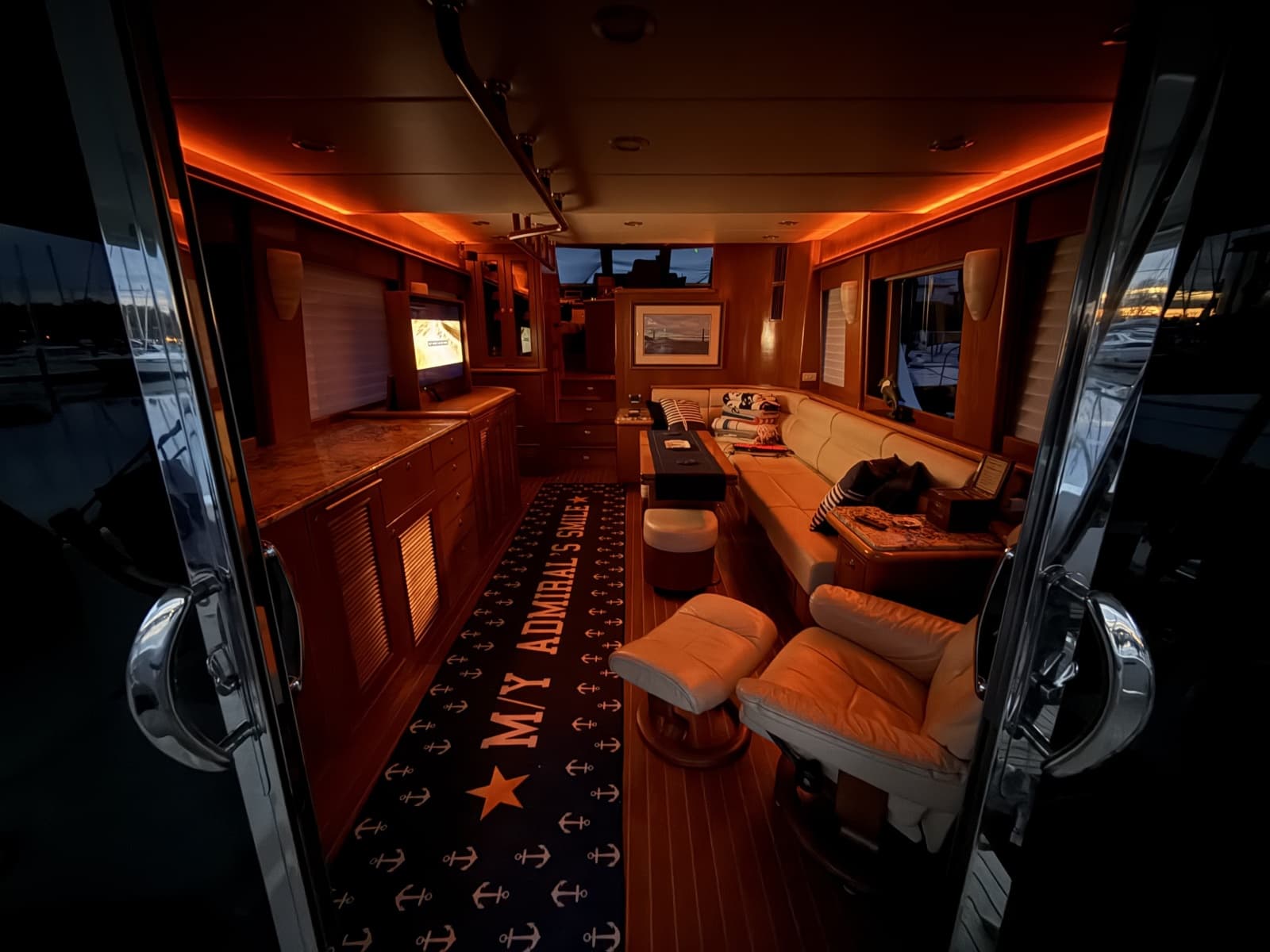 2007 Symbol 59 Convertible Pilothouse MotoryYacht with Portuguese Bridge - Photo 12