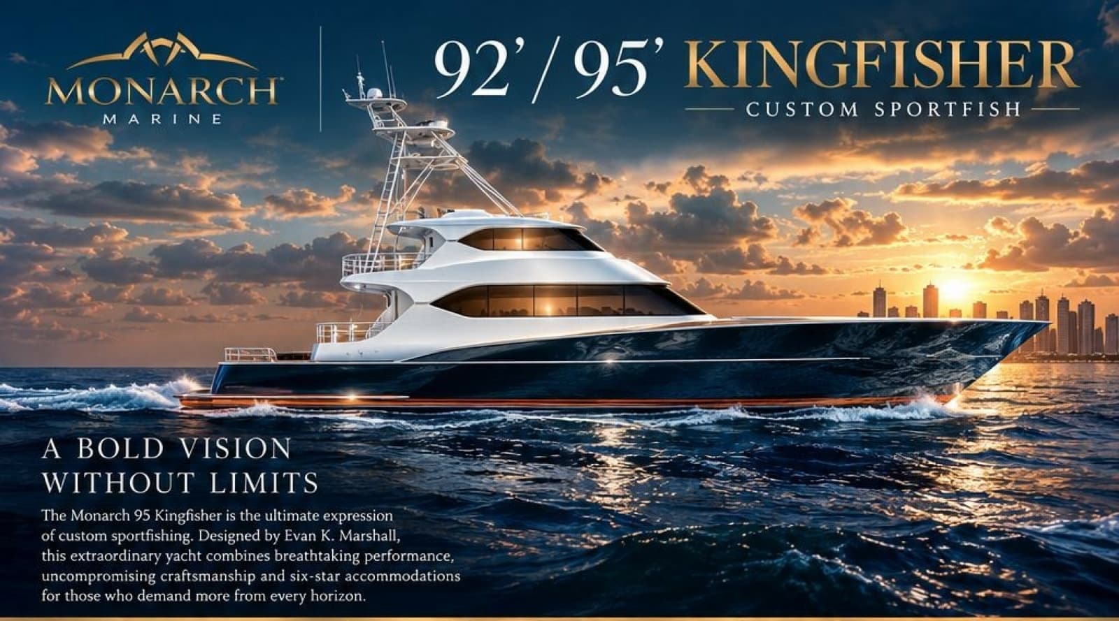 2026 Custom Monarch 95 Kingfisher - Photo 1
