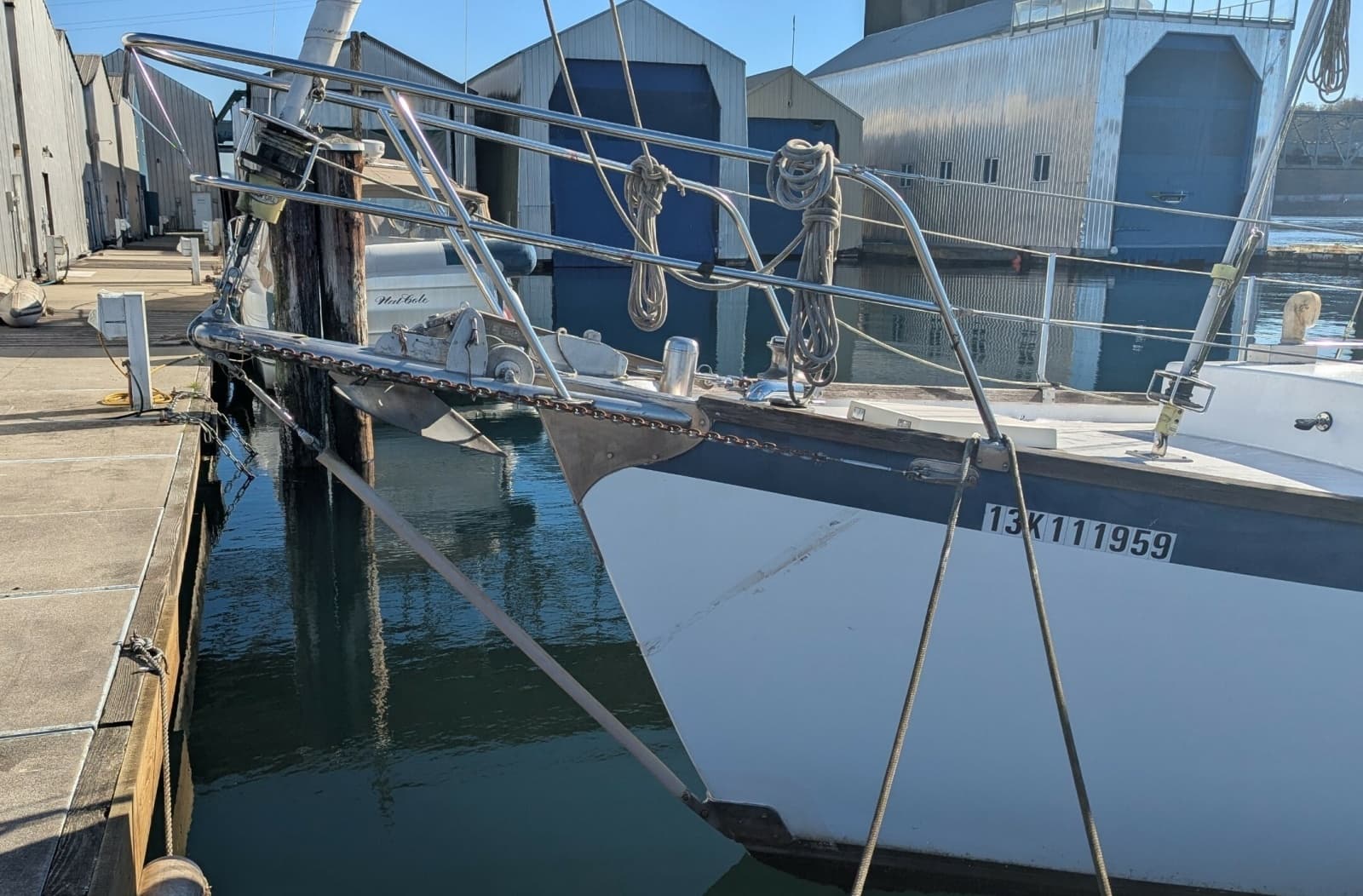 1998 Custom 42' Pilothouse Sailboat - Photo 4