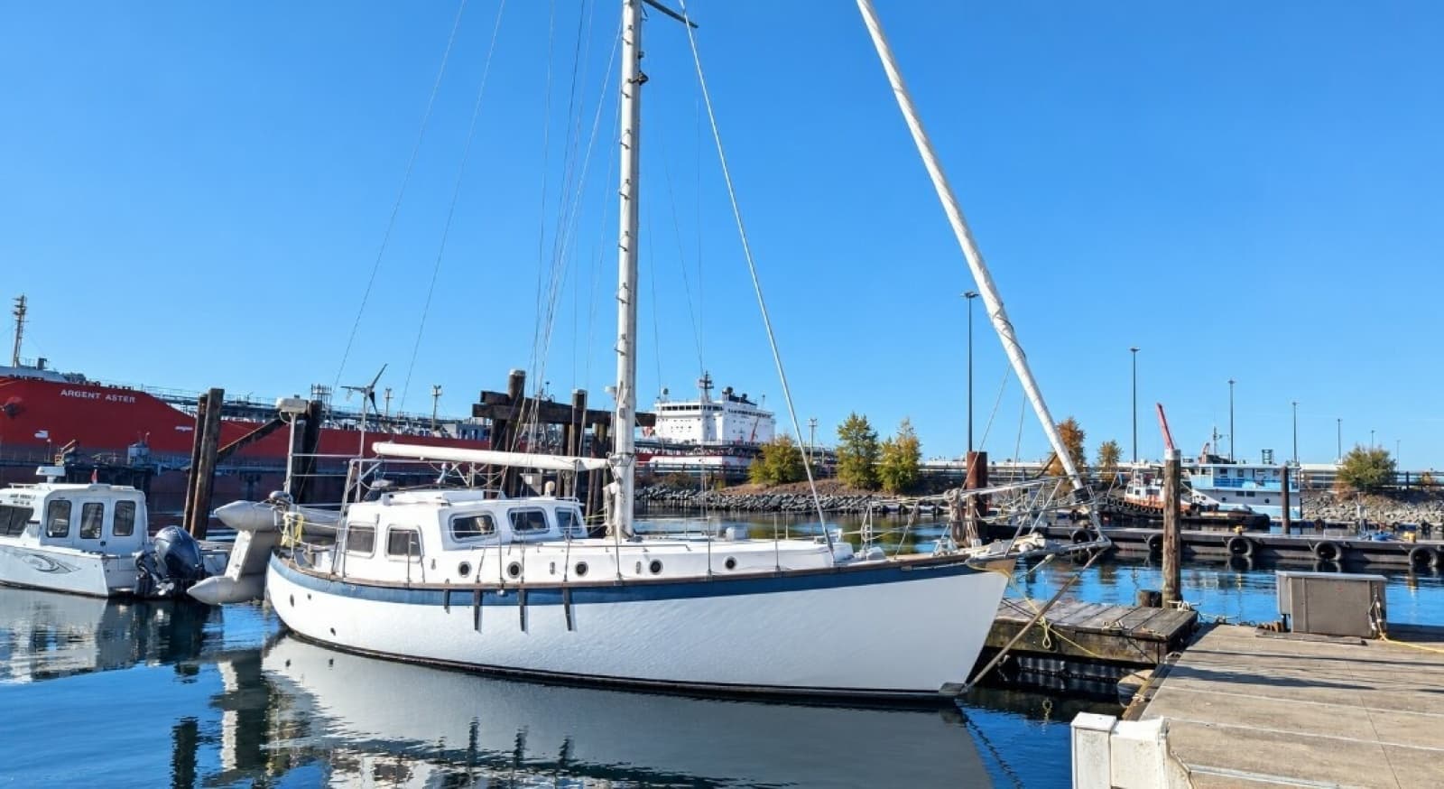 1998 Custom 42' Pilothouse Sailboat - Photo 1