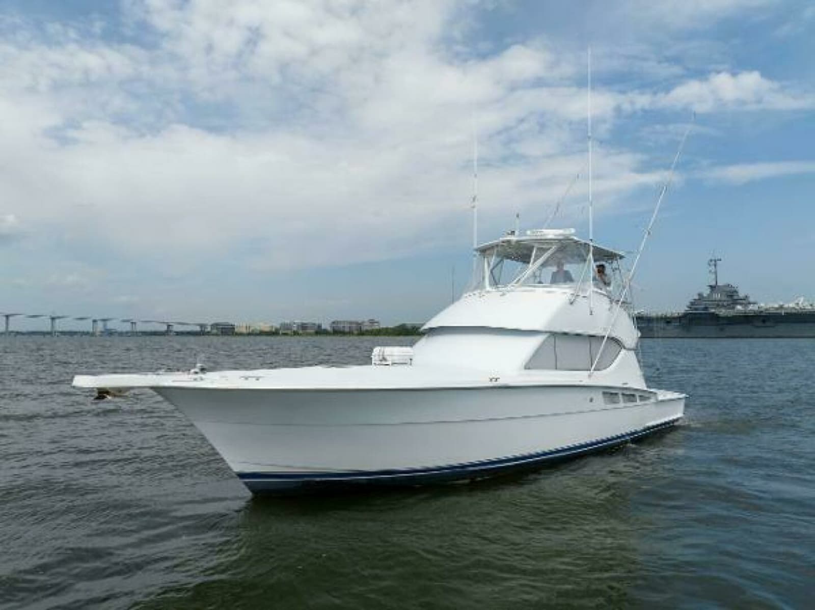 2002 Hatteras 50 Convertible - Photo 3