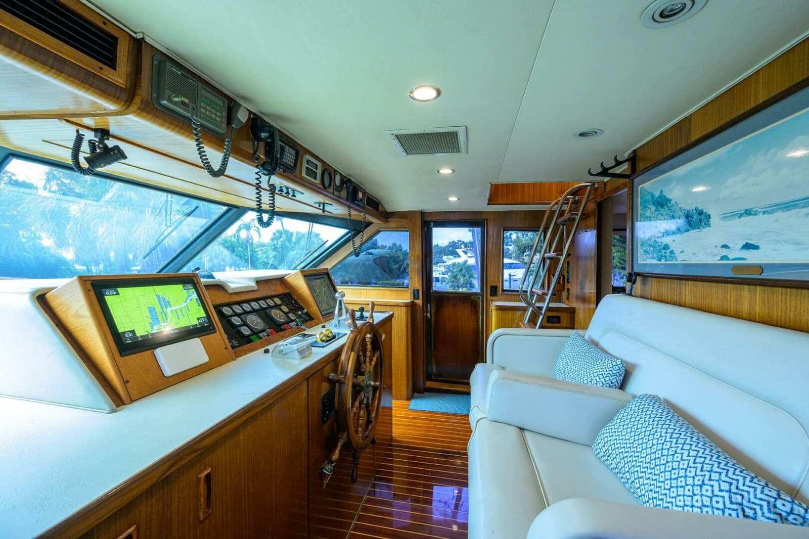 1991 Hatteras 78 Cockpit Motor Yacht - Photo 33