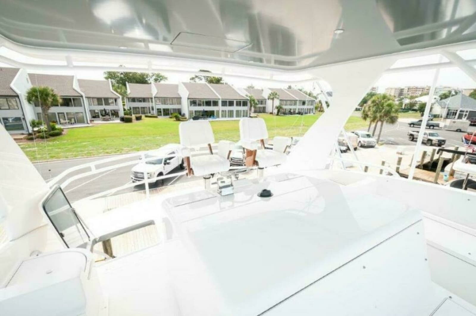 2012 Viking 76 Enclosed Sky Bridge - Photo 4