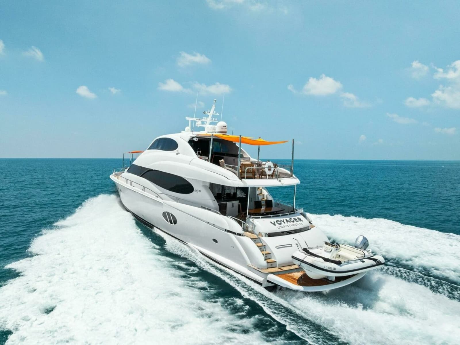 2006 Lazzara Yachts 84 Skylounge - Photo 189