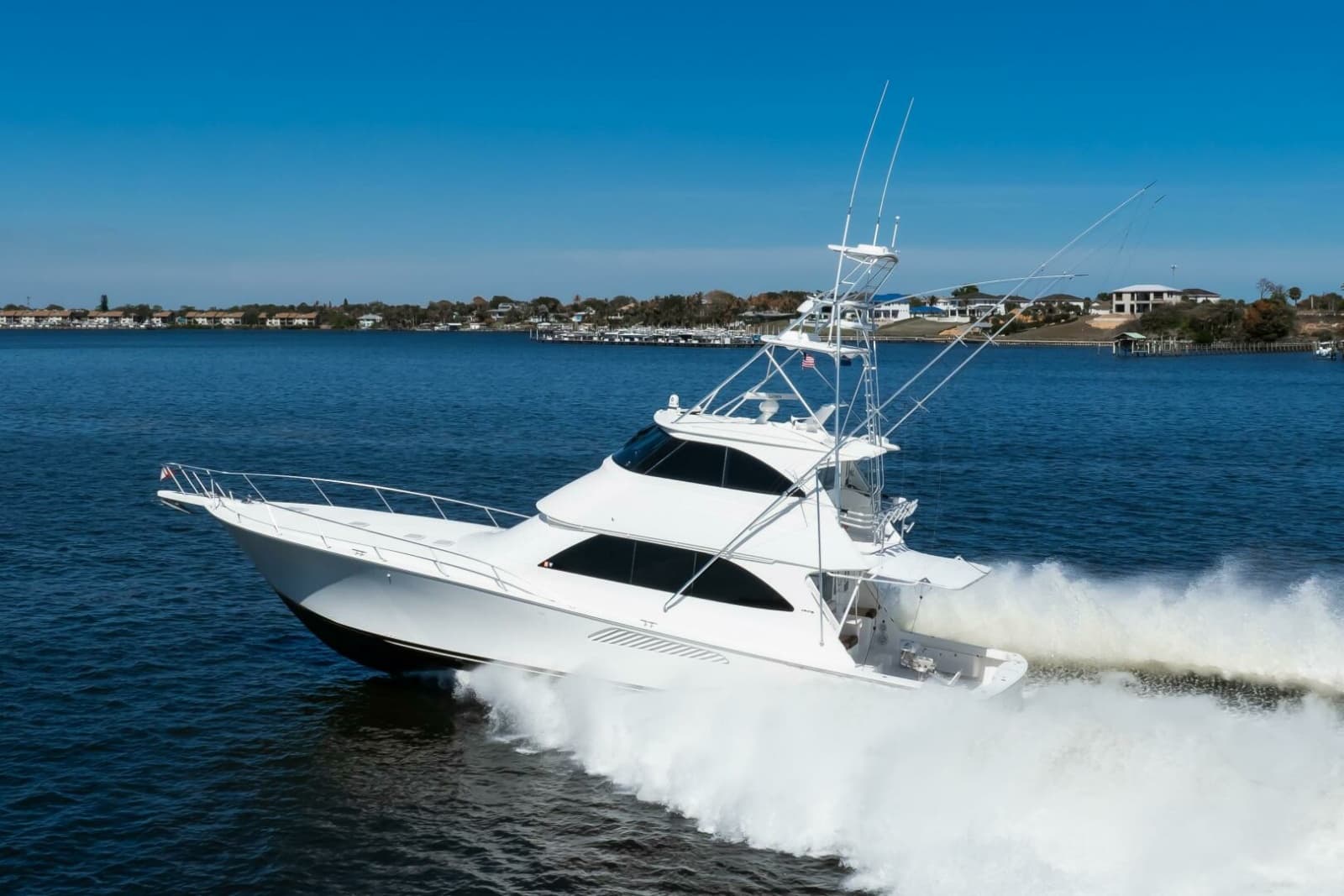 2009 Viking 64 Enclosed Bridge w/ Tower - Photo 41