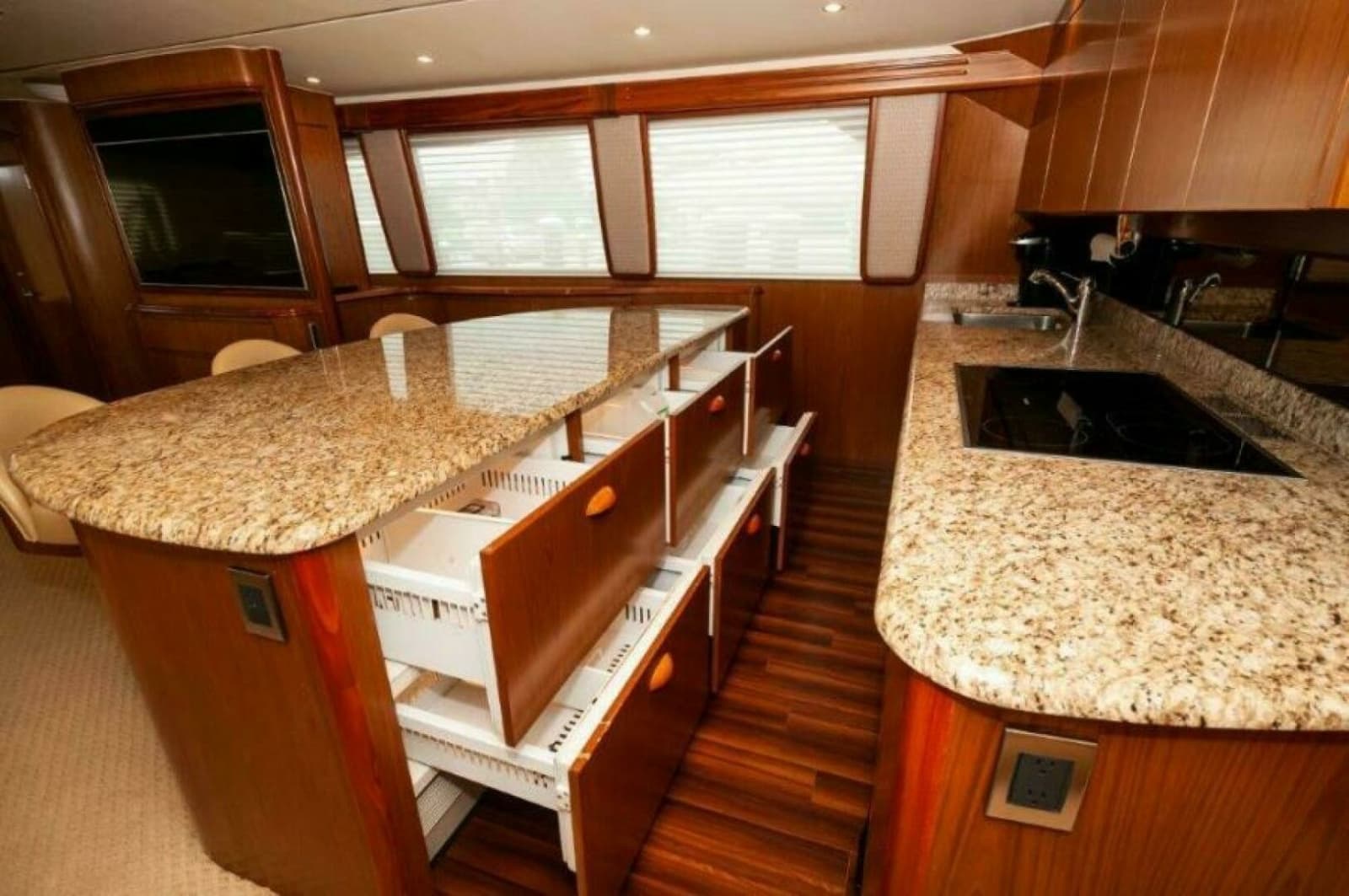 2012 Viking 76 Enclosed Sky Bridge - Photo 12