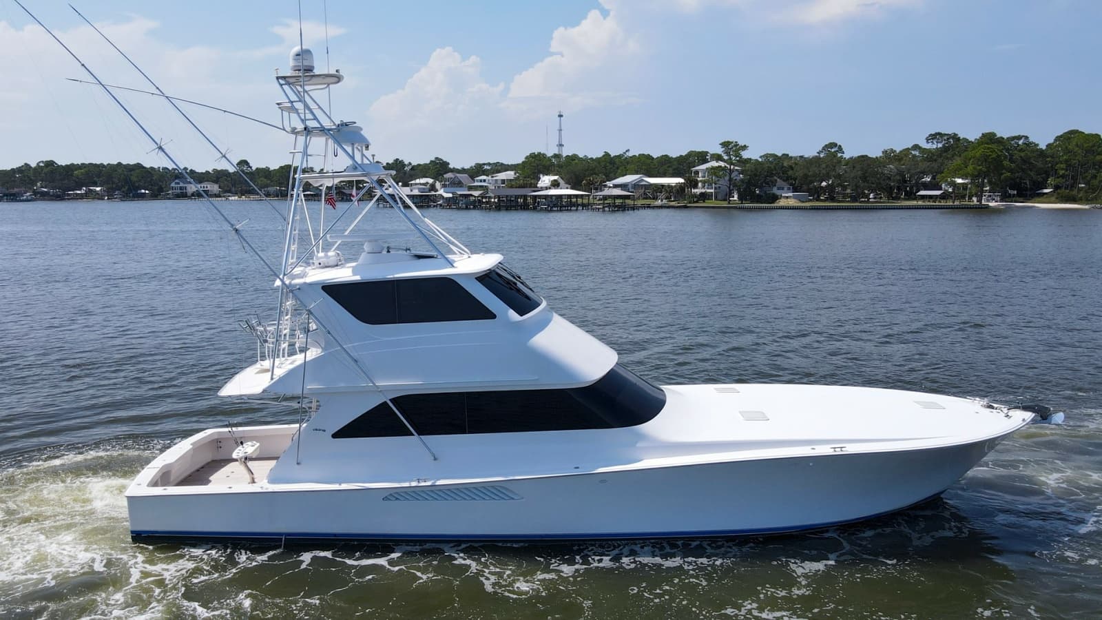2005 Viking 61 Enclosed Bridge - Photo 92