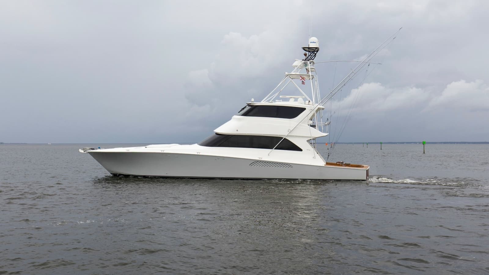 2007 Viking 74 Enclosed Bridge - Photo 61