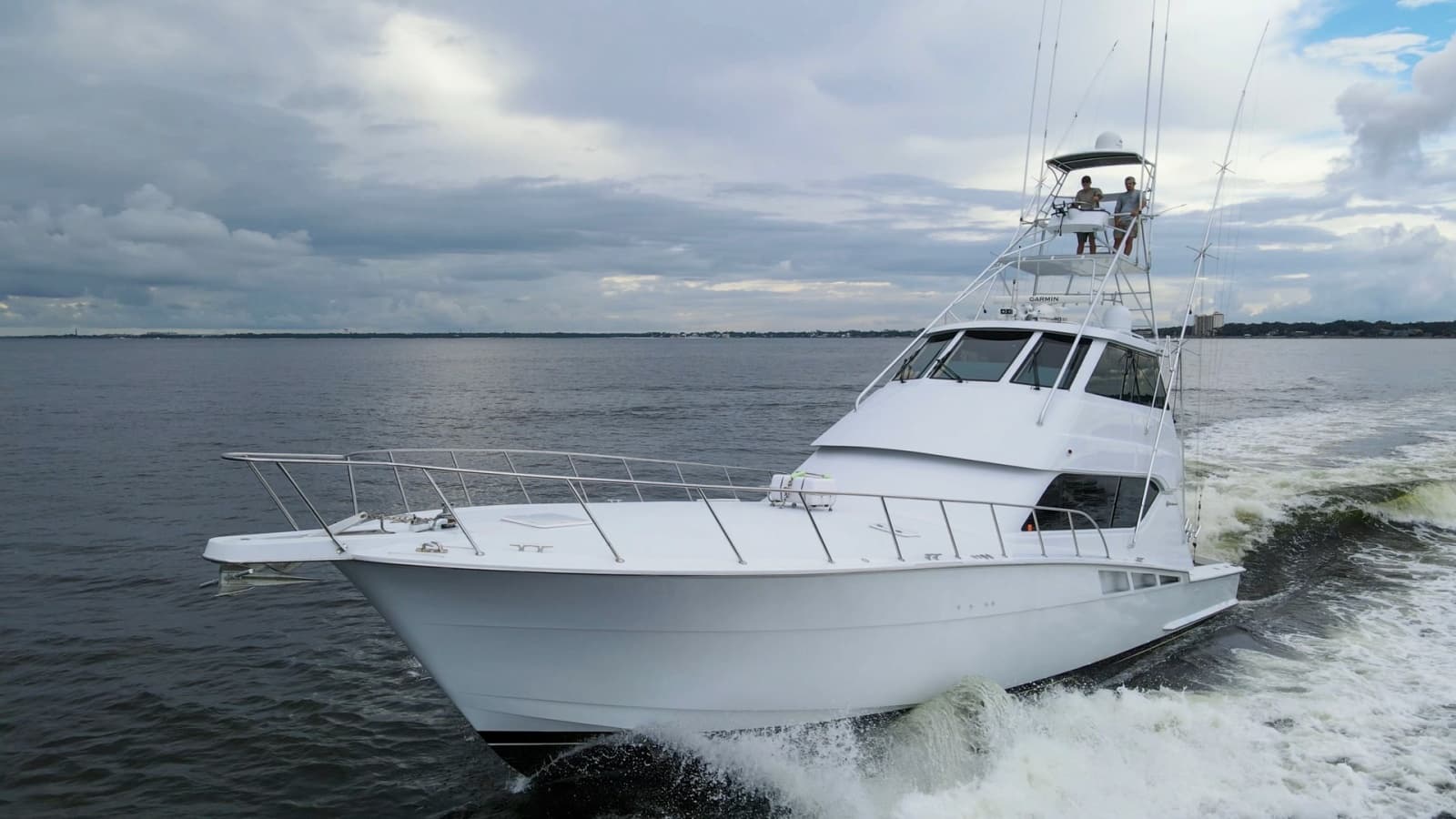 1999 Hatteras 60 Enclosed Bridge Convertible - Photo 65