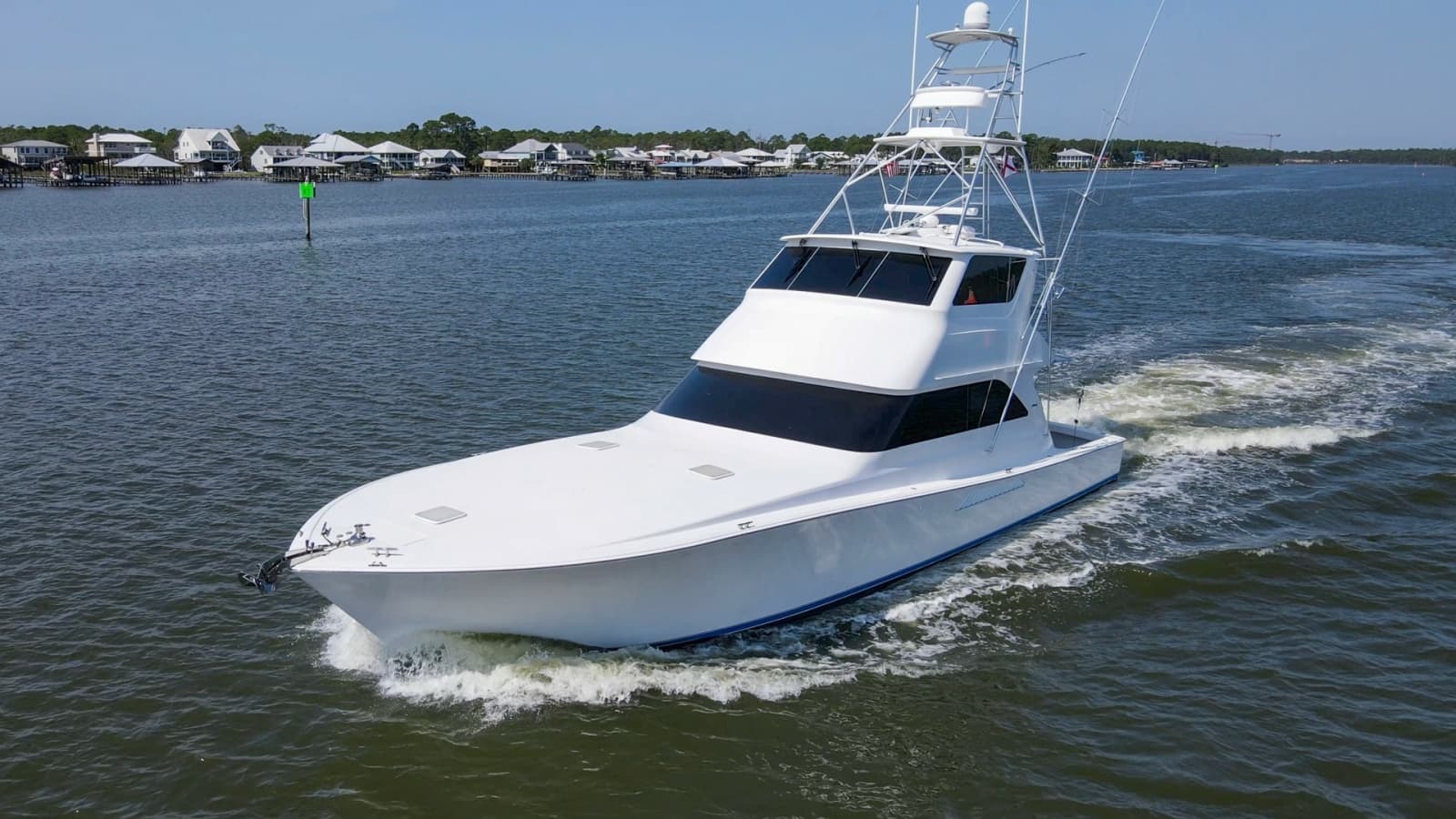 2005 Viking 61 Enclosed Bridge - Photo 93