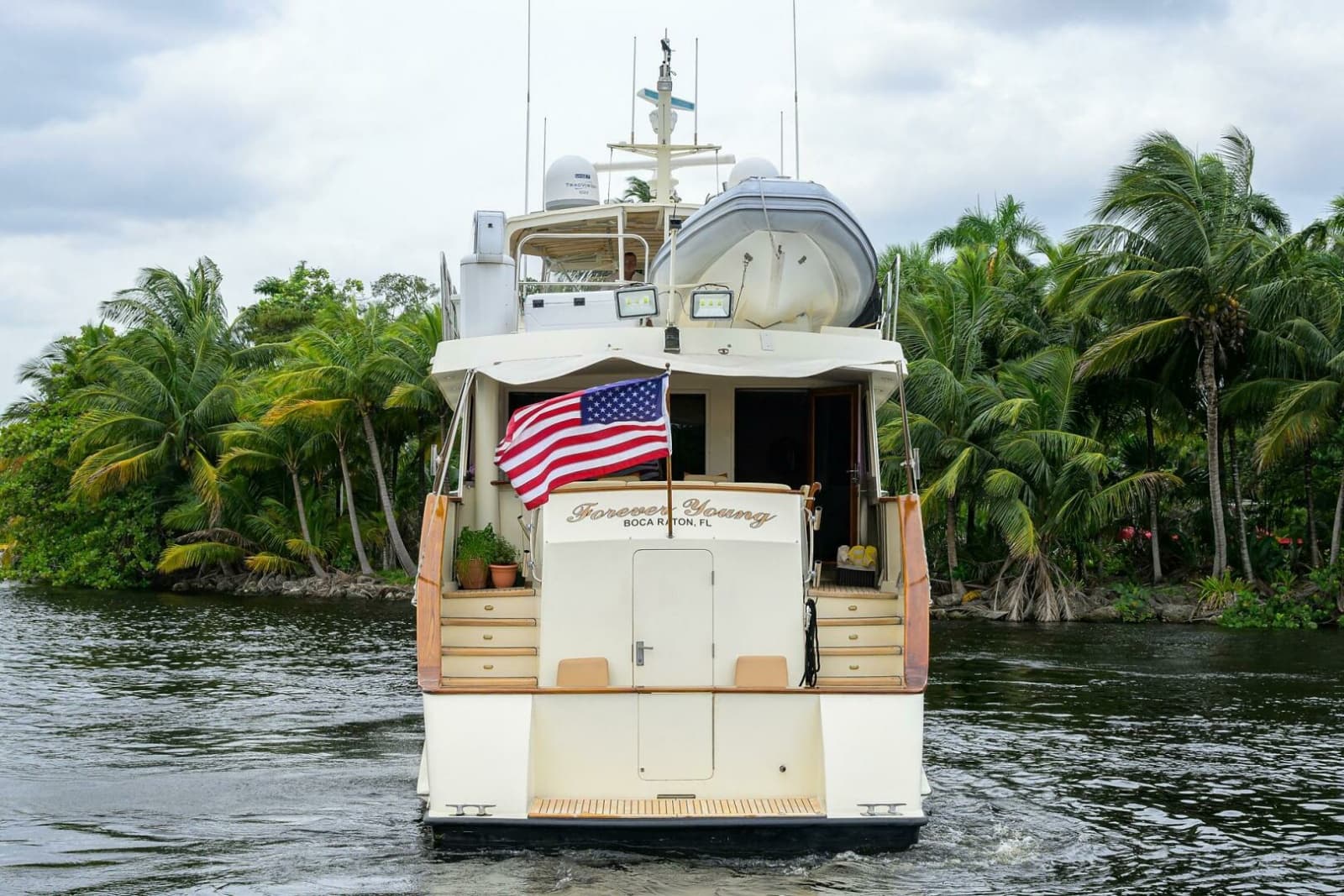 1991 Hatteras 78 Cockpit Motor Yacht - Photo 4