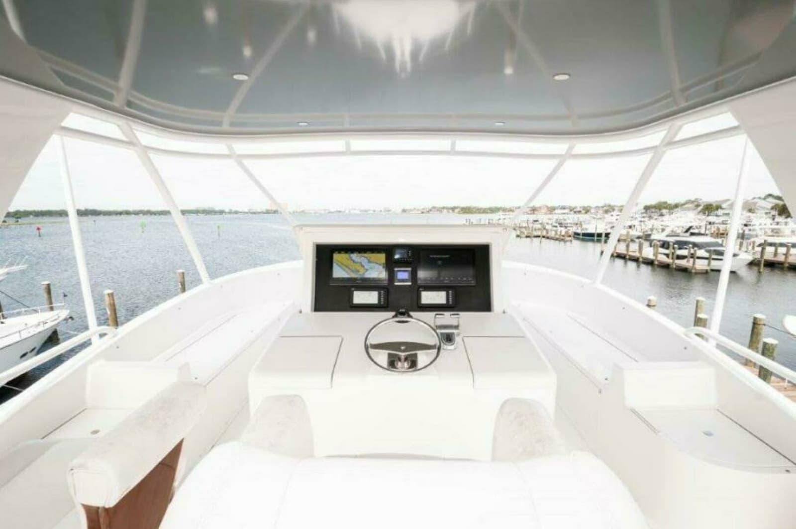 2012 Viking 76 Enclosed Sky Bridge - Photo 49