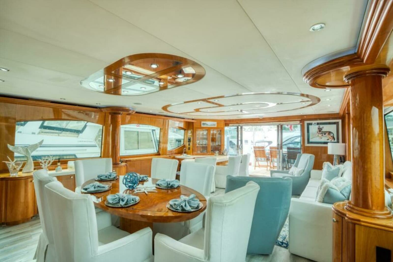 2007 Hatteras 80 Enclosed Bridge - Photo 6